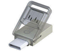 Memoria usb dual 64GB QILIVE, conexión 2.0.