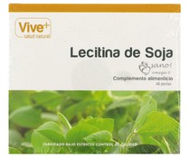 Lecitina de Soya VIVE PLUS 48 Perlas x 35 g.