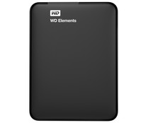 Disco duro externo 1,5TB WESTERN DIGITAL Elements, negro, tamaño 2,5", Usb 3.0 y 2.0.
