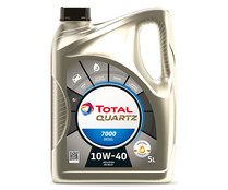 Aceite sintético para motores diésel TOTAL QUARTZ 7000 10W40 5 litros.