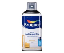 Esmalte acrylico satinado de color negro 0,30L, AKZO NOBEL.
