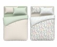 Juego de funda nórdica para cama de 135 cm, 100% algodón, ACTUEL. Modelos surtidos, 1 unidad.
