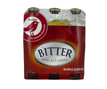 Bitter sin alcohol PRODUCTO ALCAMPO pack 6 uds. x 20 cl.