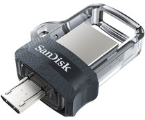 Memoria 16 GB SANDISK ULTRA DUAL DRIVE M3, Usb 3.0. Memoria 16 GB SANDISK ULTRA DUAL DRIVE M3, Usb 3.0.