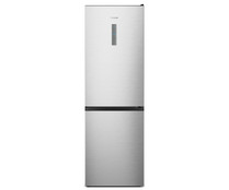 Frigor&iacute;fico combi HISENSE RB390N4BC2 NO FROST, clasificaci&oacute;n energ&eacute;tica: E, H: 186cm, A: 59,5cm, F: 60cm, capacidad total: 300L.
