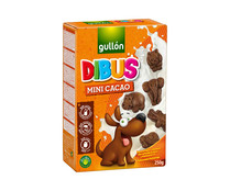 Galletas de chocolate GULLÓN DIBUS 250 g.