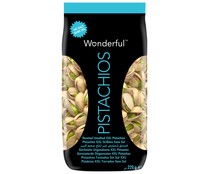Pistachos tostados sin sal WONDERFUL 220 g.