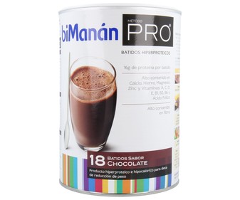 Batido de chocolate para una dieta de reducción de peso BIMANÁN Pro 540 gr. Batido de chocolate para una dieta de reducción de peso BIMANÁN Pro 540 gr.
