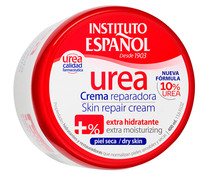Crema corporal reparadora, extra hidratante, para piel áspera o seca INSTITUTO ESPAÑOL Urea 400 ml.