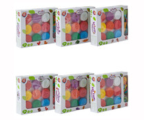Set de 9 botes de plastilina más accesorios, ONE TWO FUN ALCAMPO.