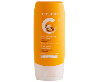 Acondicionador extra suave, para cabellos secos o dañados COSMIA 250 ml.