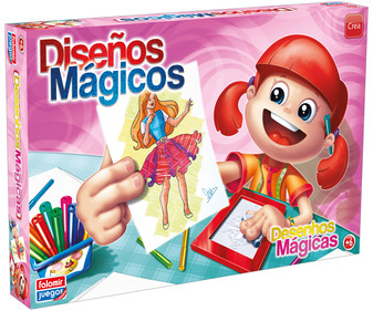 Juego de pintra Diseños mágicos, FALOMIR JUEGOS. Juego de pintra Diseños mágicos, FALOMIR JUEGOS.