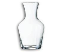 Jarra garrafa con capacidad de 1 litro, fabricada en vidrio transparente PRODUCTO ECONÓMICO ALCAMPO.