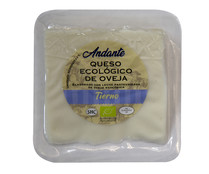 Queso de oveja tierno ecológico CABALLERO ANDANTE 200 g.