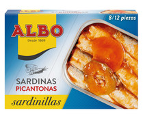 Sardinillas picantonas 8/12 piezas ALBO 105 g
