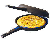 Sartén de aluminio fundido doble especial tortillas, 24cm. MONIX.