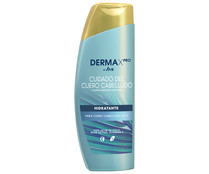 Champú anticaspa hidratante para cuero cabelludo seco H&S Derma X pro 300 ml.