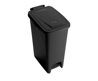 Cubo de basura con pedal, antracita ECOPEDALBIN 27 l. Cubo de basura con pedal, antracita ECOPEDALBIN 27 l.