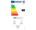 Frigorífico combi HAIER A3FE837CGJ NO FROST, clasificación energética: D, H: 200,5cm, A: 59,5cm, F: 67,7cm, capacidad total: 371L.