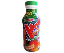 Líquido desnatado con sabor a mango  y papaya KALISE 700 ml.