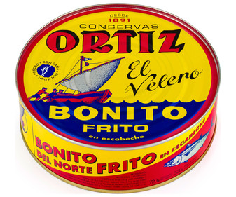 Bonito del norte frito en escabeche ORTIZ 520 g. Bonito del norte frito en escabeche ORTIZ 520 g.
