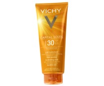 Leche solar hidratante con factor de protección 30 (alto) VICHY Capital soleil 300 ml.