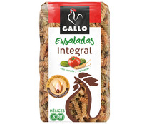 Pasta hélices integral Ensaladas GALLO 400 g.