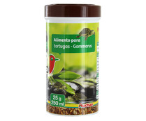 Alimento para tortugas PRODUCTO ALCAMPO 25 gr