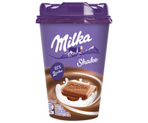 Batido de chocolate con un 92% de leche MILKA Shake 200 ml.