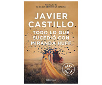 Todo lo que sucedió con Miranda Huff, JAVIER CASTILLO, libro de bolsillo. Género: novela negra, thriller. Editorial Debolsillo.