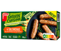 Salchichas de proteína de guisante 0% carne FINDUS Green cuisine 200 g.