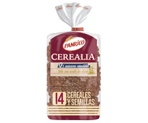 Pan de molde de cereales y semillas (14) CEREALIA PANRICO 435 g.
