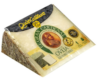 Queso de oveja curado con romero EL GRAN CARDENAL 250 g. Queso de oveja curado con romero EL GRAN CARDENAL 250 g.