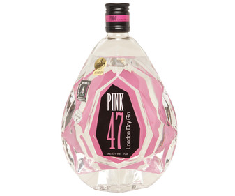 Ginebra tipo London dry PINK 47 botella de 70 cl. Ginebra tipo London dry PINK 47 botella de 70 cl.