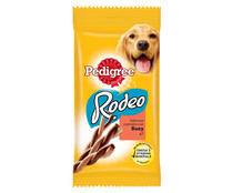 Barritas con sabor a buey, con Omega3, calcio y vitaminas para perros PEDIGREE Rodeo 122 gr,