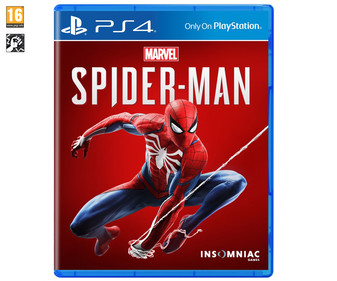 Videojuego Marvel´s Spider-Man para Playstation 4. Género: aventura y acción. PEGI 16.