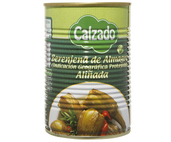 Berenjenas aliñadas lata de 210 gramos Berenjenas aliñadas lata de 210 gramos