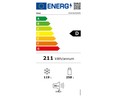 Frigorífico combi HAIER HDW3620DNPK, NO FROST, WiFi, clasificación energética: D, H: 200cm, A: 59,5cm, F: 65,8cm, capacidad total: 377L.