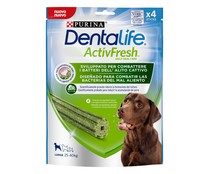 Snack dental perros 25 a 40 kg PURINA DENTALIFE ACTIVFRESH 4 uds.