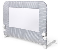 Barrera cama 90 cm, abatible,color gris.