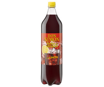 Tinto de verano sabor limón DON SIMON botella de 1,5 l. Tinto de verano sabor limón DON SIMON botella de 1,5 l.