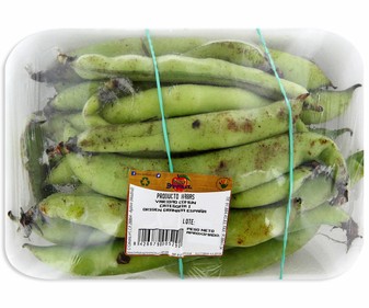Habas bandeja de 500 g. Habas bandeja de 500 g.