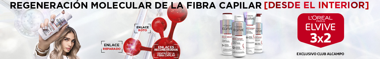 3x2 en Elvive Club Alcampo