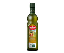 Aceite de oliva virgen extra Arbequina 100 %  CARBONELL GRAN SELECCION  botella de cristal de 750 ml.