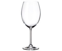Copa de vino fabricada en Cristal de Bohemia, 0,58 litros, serie Colibri CRYSTAL BOHEMIA.