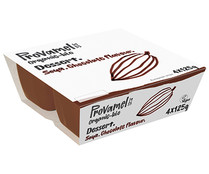 Postre a base de soja, sabor chocolate PROVAMEL pack de 4 uds x 500 g.