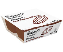 Postre a base de soja, sabor chocolate PROVAMEL pack de 4 uds x 500 g.