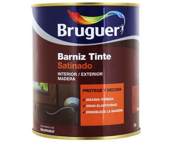 Barniz de color teca satinado 0.75 litros Barniz de color teca satinado 0.75 litros
