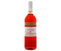 Vino rosado con denominación de origen Navarra AMARRAS botella de 75 cl. Vino rosado con denominación de origen Navarra AMARRAS botella de 75 cl.
