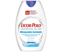 Pasta de dientes + enjuague bucal con acción blanqueadora LICOR DEL POLO 75 ml.